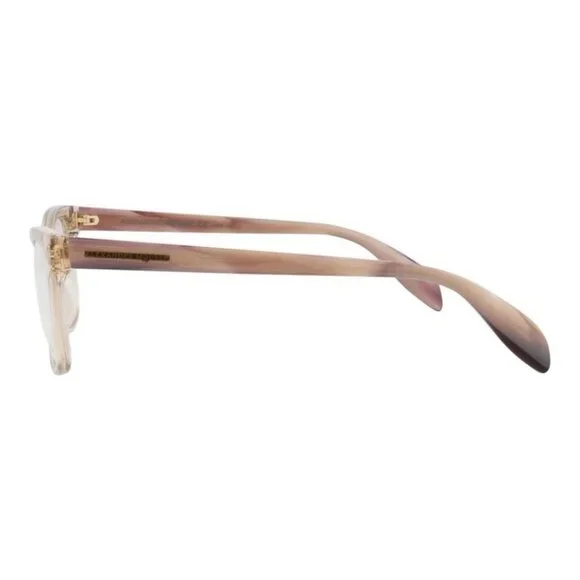 Alexander McQueen Womens Square/Rectangle Pink Avana Transparent Fashion